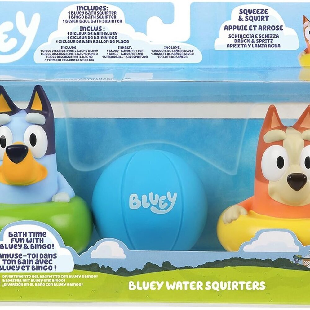 Bluey bath toys new